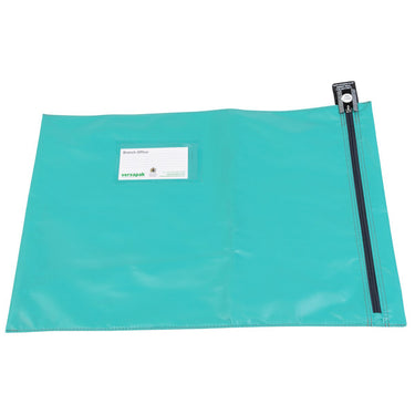 Flat Mailing Wallet CVF3 Button Green